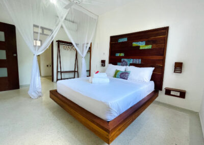 Terrace Suite Bedroom in Gaia Villas_Nungwi Hotel